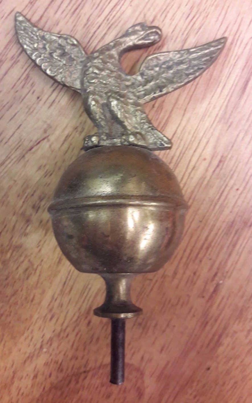 ANTIQUE GRANDFATHER/LONGCASE CLOCK SMALL EAGLE FINIALNO RESERVE