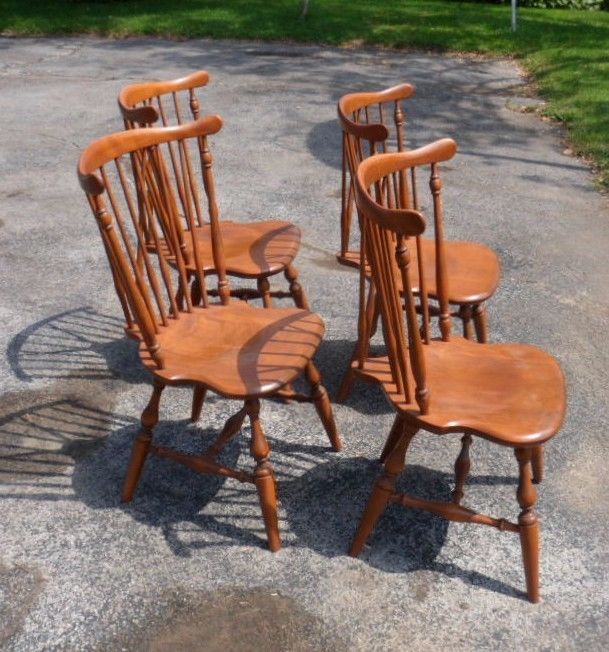 Ethan Allen Brace Back Windsor Chair Set Of 4 Antique - Ethan Allen Windsor Armchair Ethan Allen Brace Back Windsor Chair Set Of 4 Antique - Ethan Allen Windsor Armchair