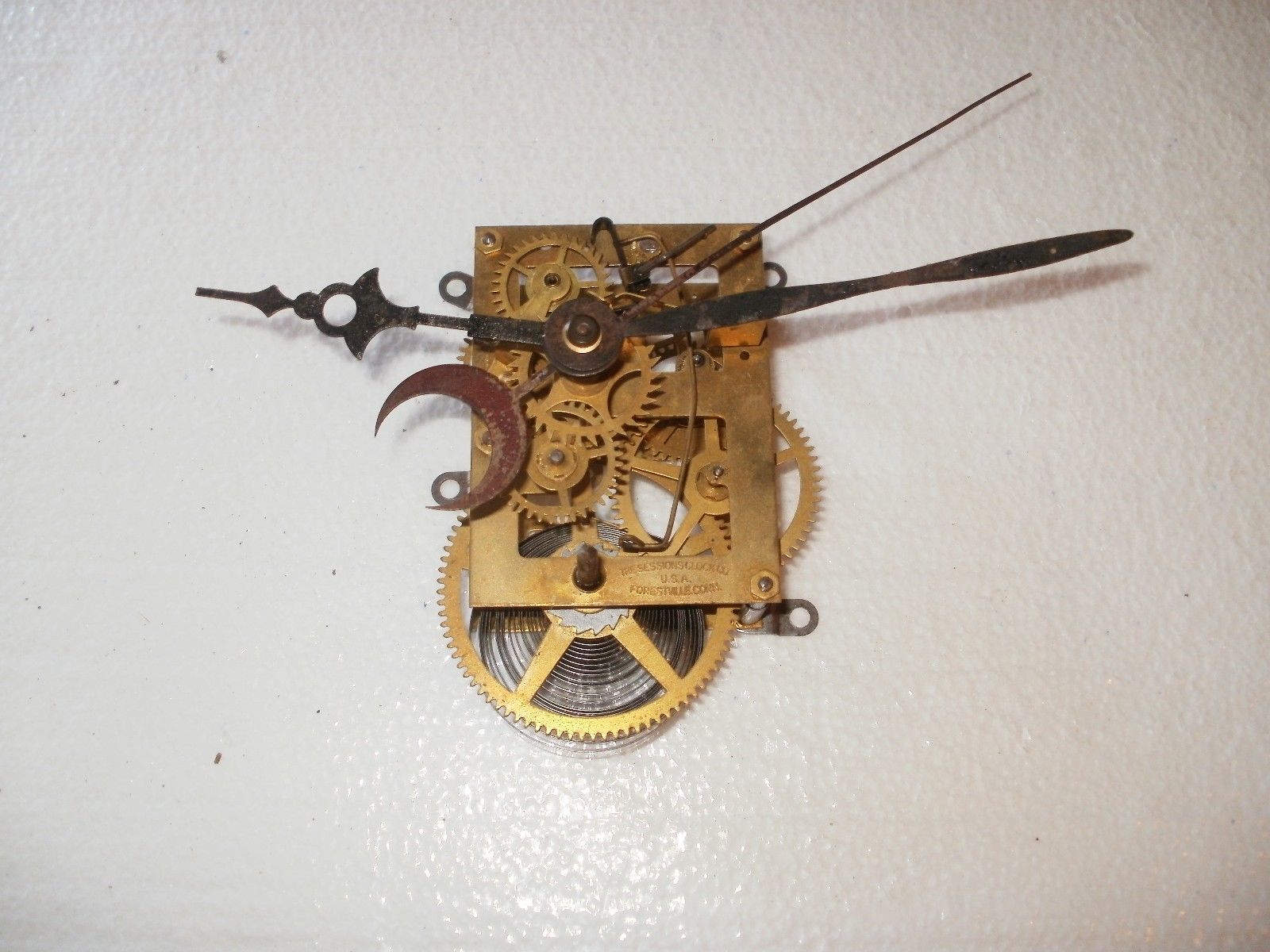 Antique ca1890's SESSIONS REGULATOR Calendar Clock Movement Antique