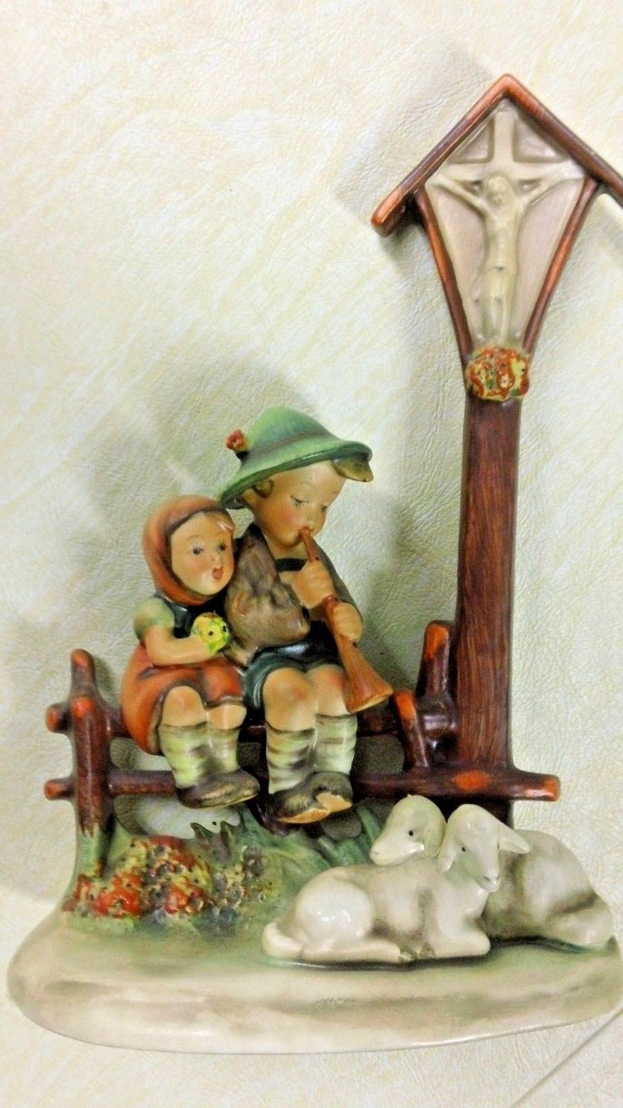 hummel figurine boy with lamb