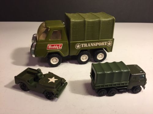 buddy l army truck