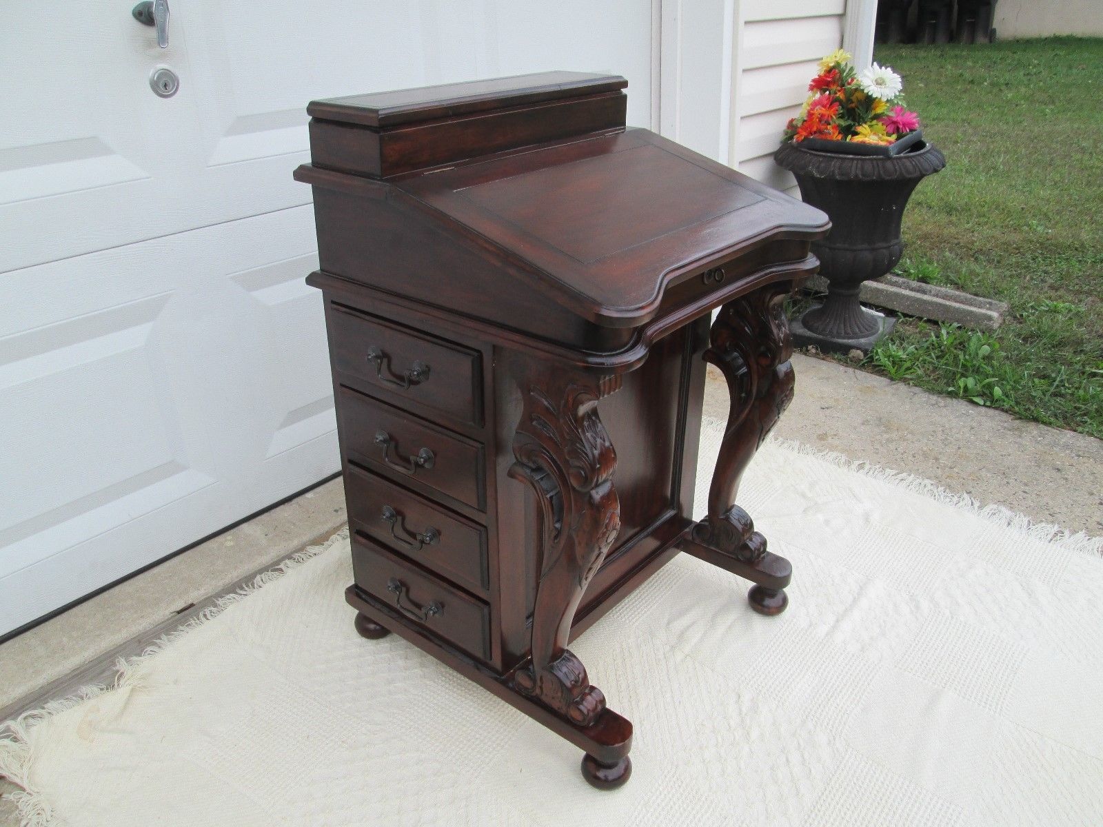 Quality Built Beautiful Reproduction Davenport Desk Captain S Ship