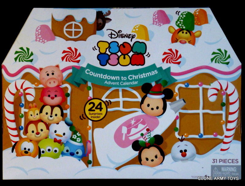 2016 Tsum Tsum Advent Calendar Countdown To Christmas Disney Shopkins Vinyl Antique Price