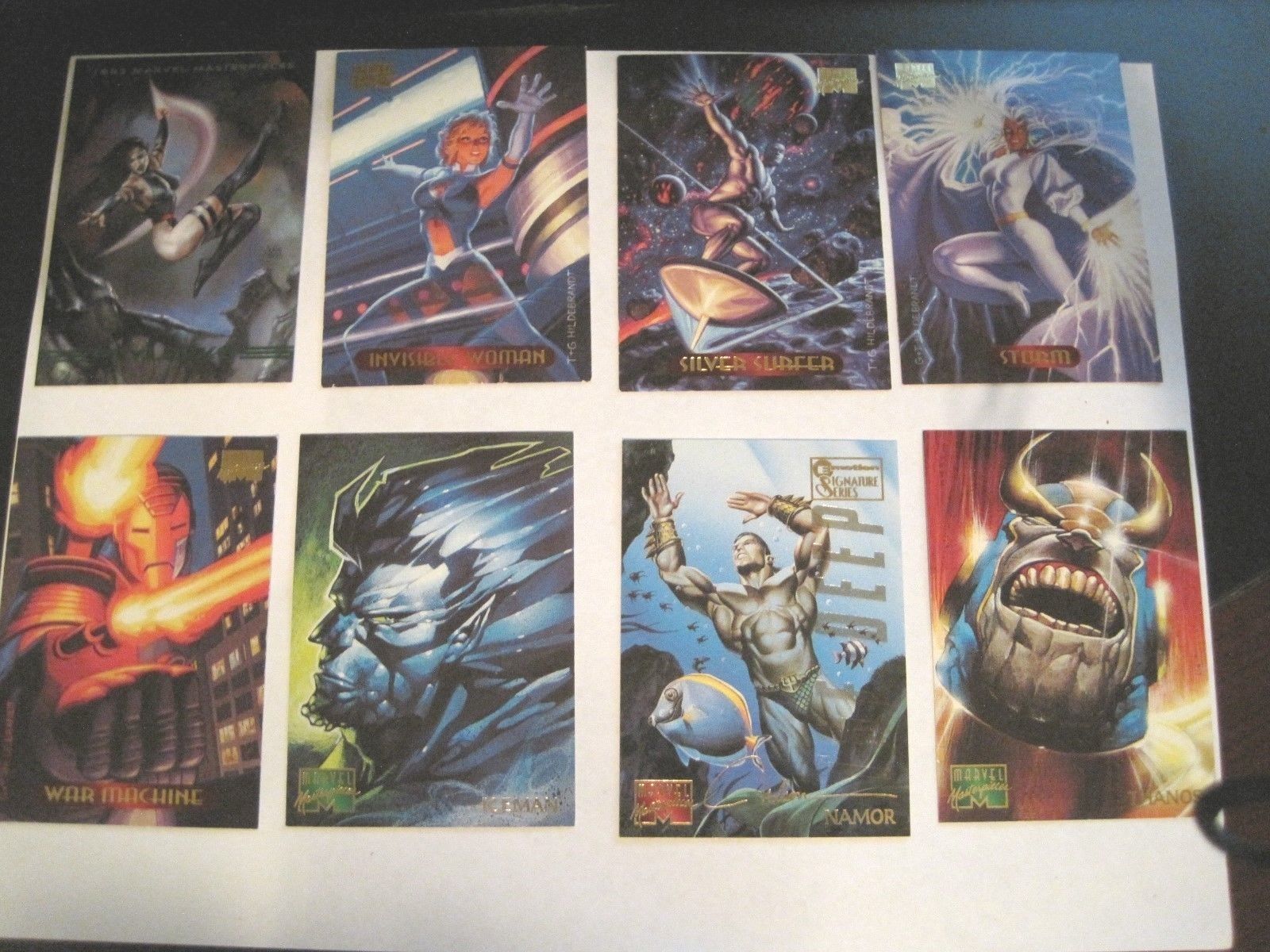 1993, 94, 95 Marvel Masterpieces Trading Cards (15) Antique Price
