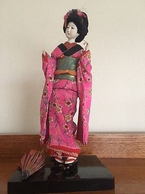 Antique Japanese geisha doll -- Antique Price Guide Details Page