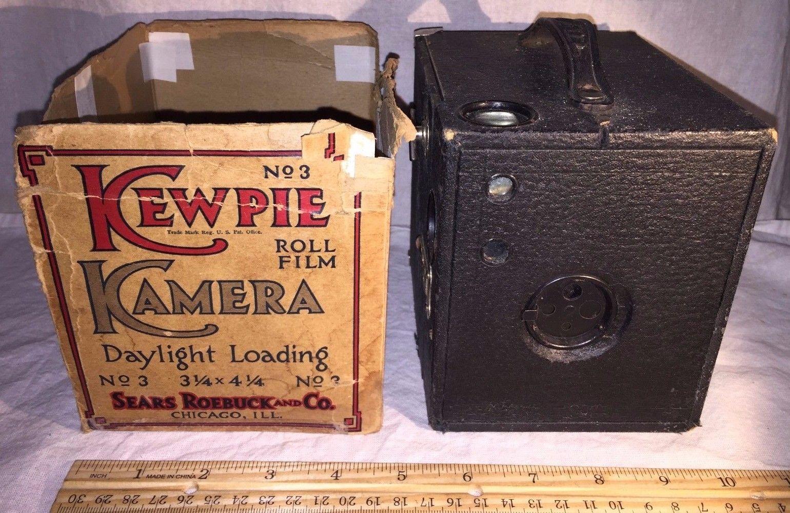 kewpie box camera