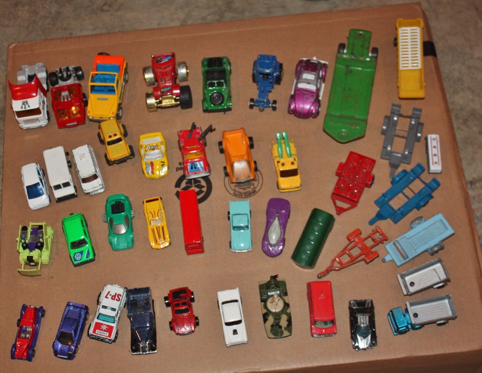 Lot of Vintage Diecast Matchbox Hotwheels Toy Cars 70's 80's 90's ...