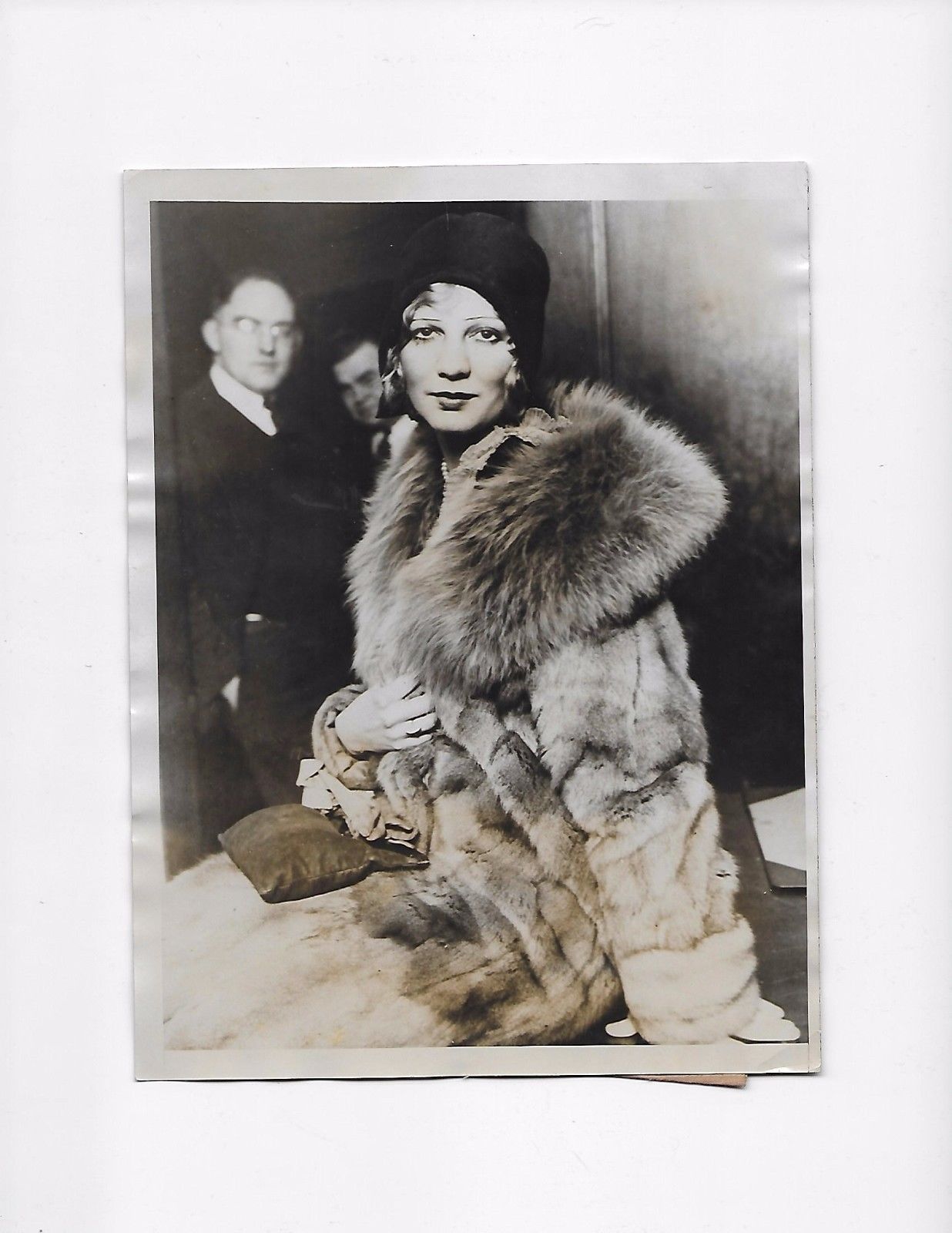 1929 PRESS PHOTO Louise Rolfe Held Witness In St Valentines Day ...