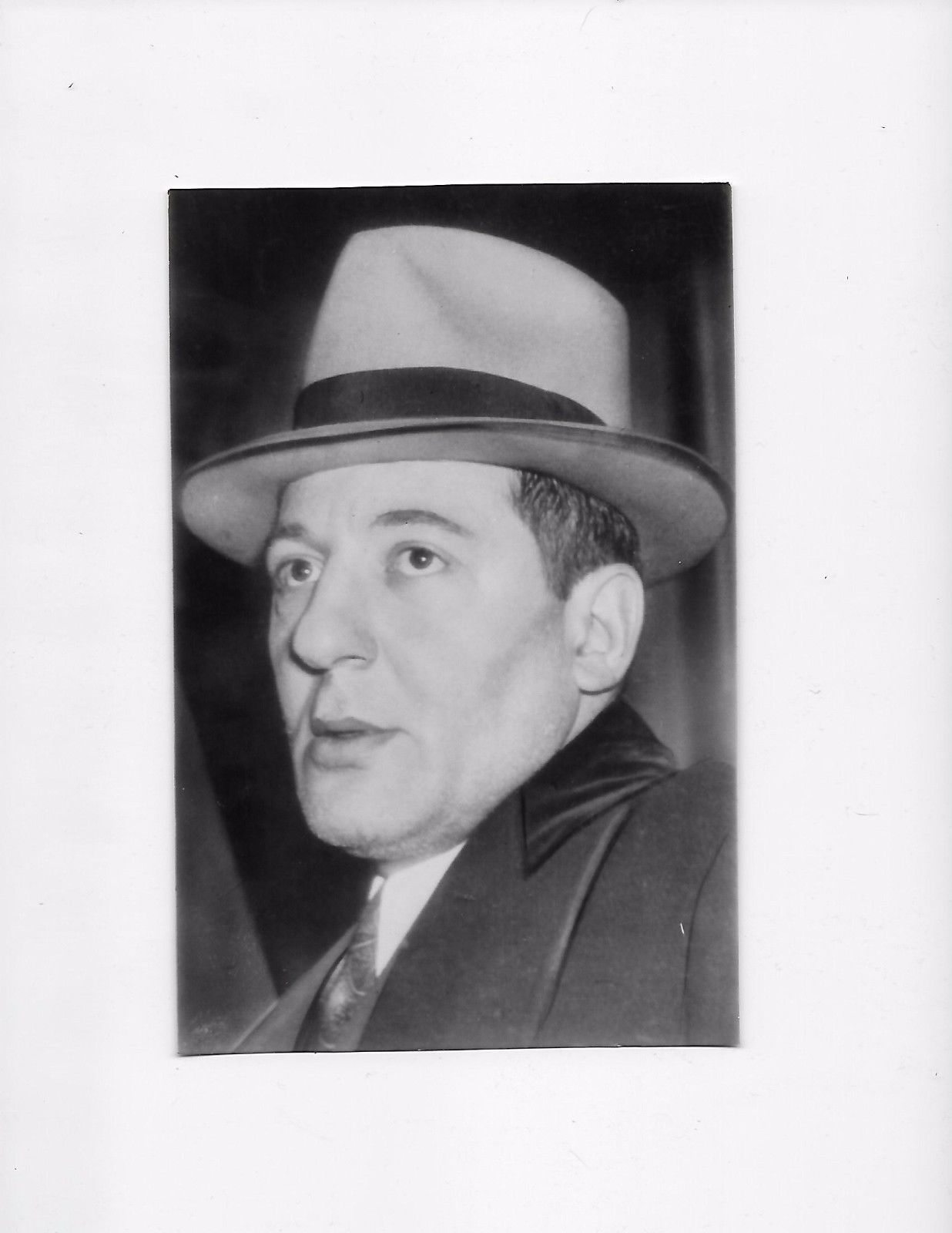 1944 PRESS PHOTO Louis Lepke Buchalter New York Gangster Sentenced To Die #1148 -- Antique Price ...