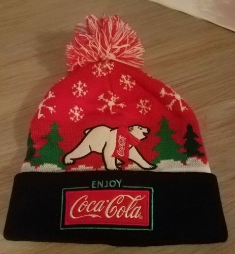 coca cola winter hat