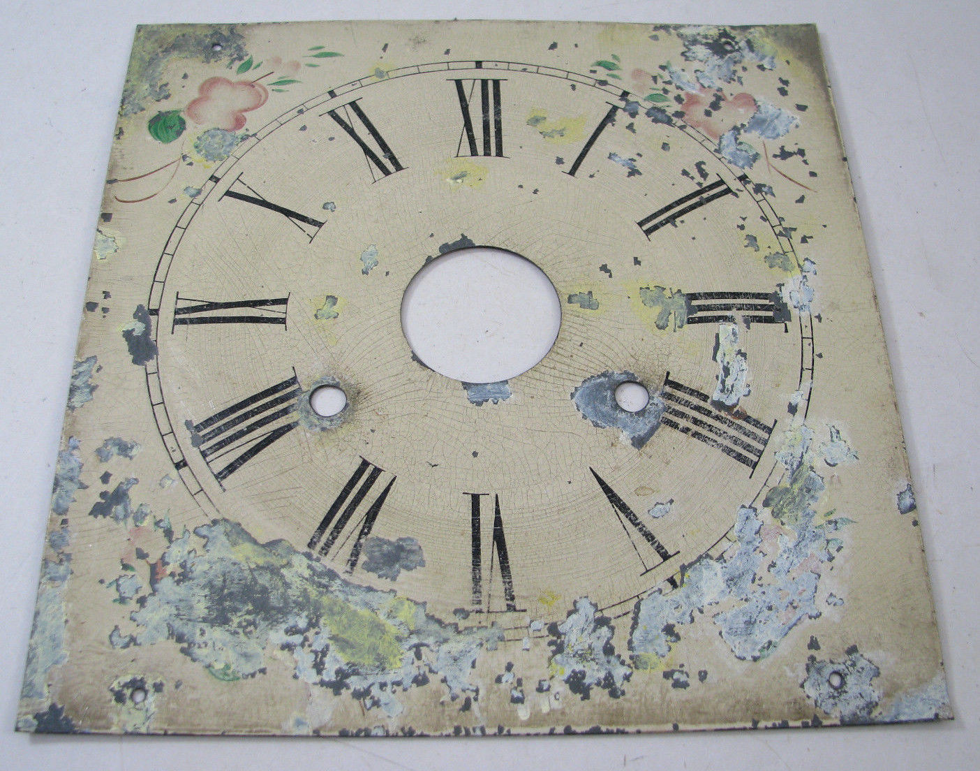 ANTIQUE OG WEIGHT DRIVEN CLOCK DIAL PARTS REPAIR Antique Price Guide