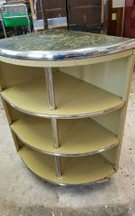 Youngstown Metal Kitchen Cabinets 1 4 Round Half Shelf Extension