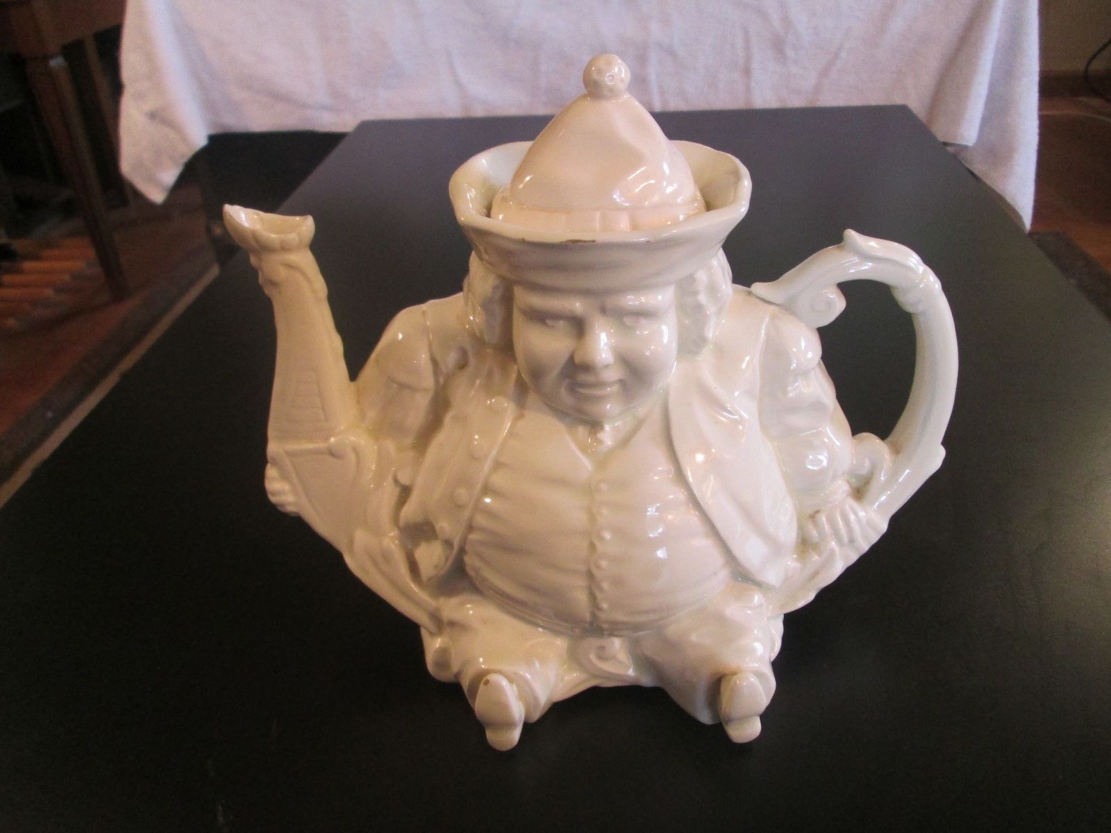 Unique Antique White Toby Teapot Antique Price Guide Details Page