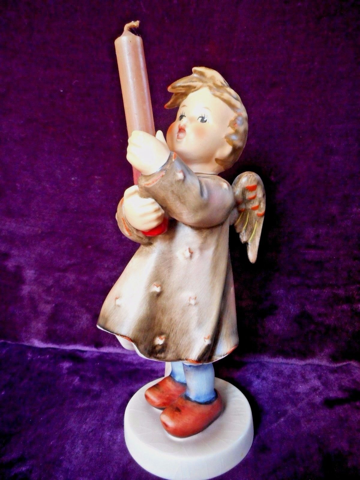 GOEBEL HUMMEL FIGURINE CANDLELIGHT, CANDLEHOLDER #192 TMK 5 SHORT 