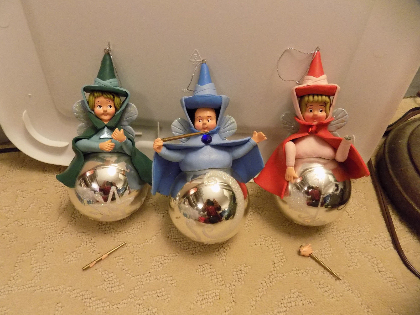 flora fauna merryweather figurines