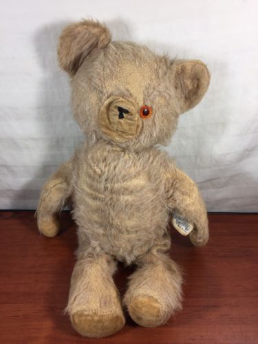 Vintage Collectible Animals Of Distinction Knickerbocker Toy Co. Old Teddy  Bear -- Antique Price Guide Details Page