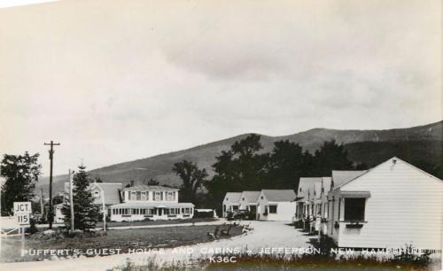 New Hampshire Rppc Postcard Puffert S Guest House Cabins