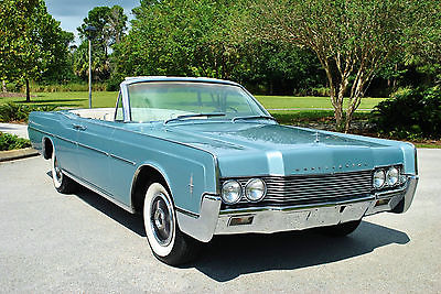 1966 Lincoln Continental Convertible Suicide Doors Very Nice