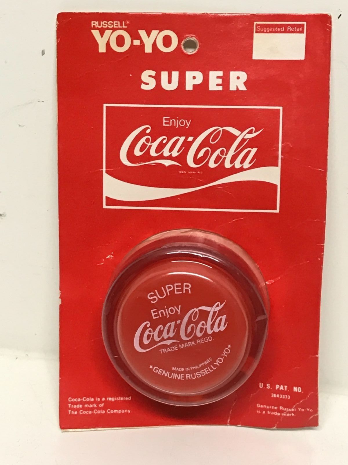 genuine russell yoyo coca cola