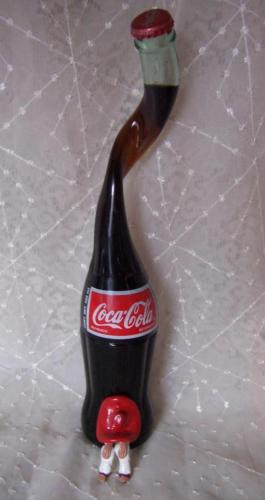 coca cola bottle figure