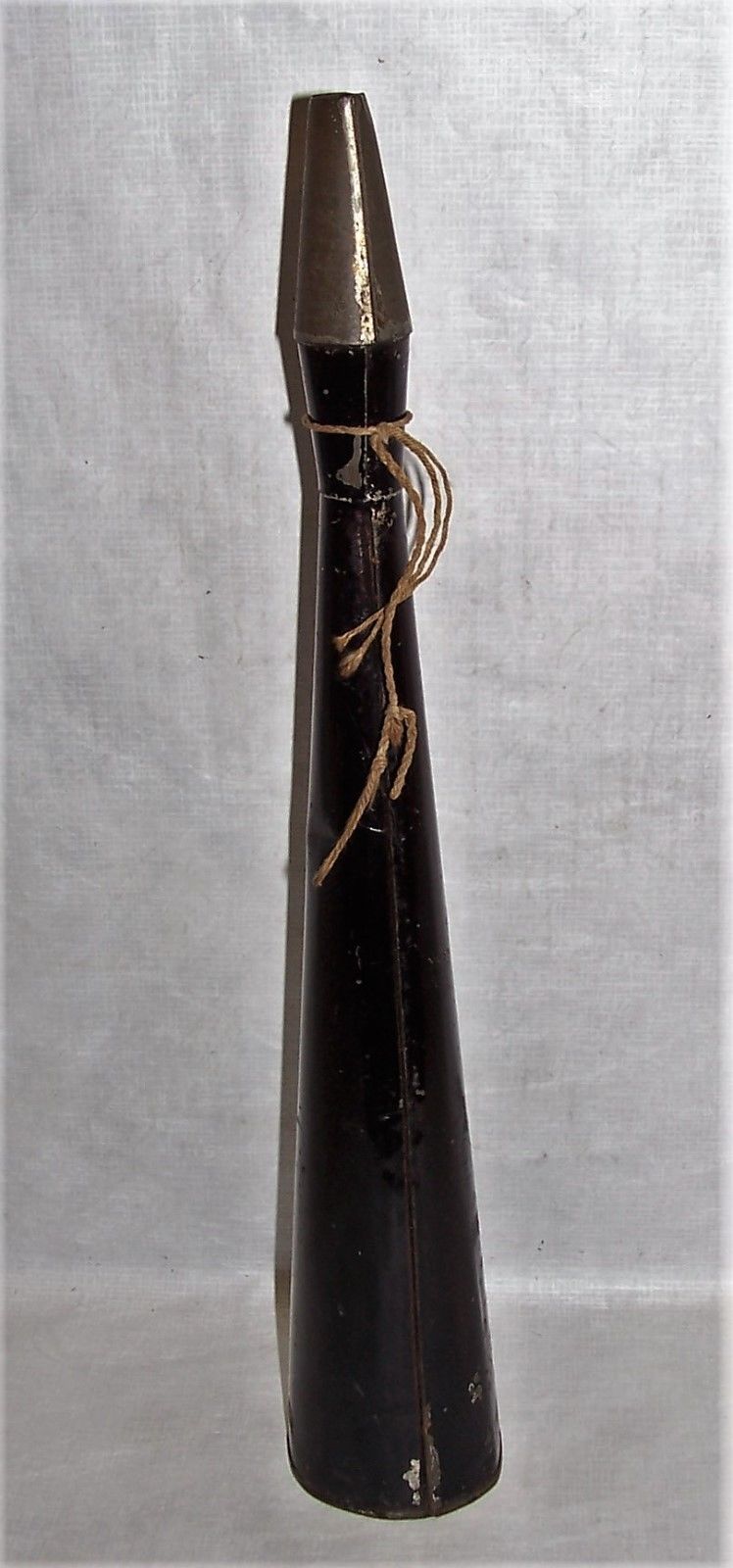 Wicked Loud Antique Tin Horn Noisemaker, Stadium, Boat, Parade, 13 1/2