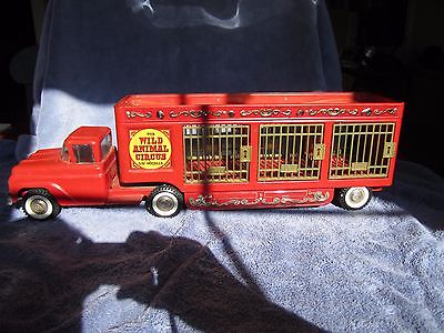 buddy l wild animal circus truck