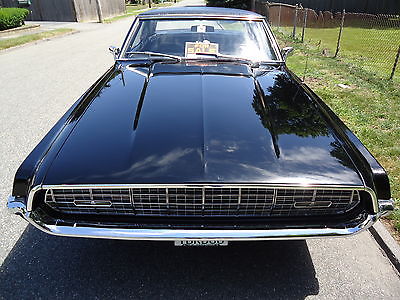 1968 Ford Thunderbird Rare Tripple Black 429 Thunderjet Antique