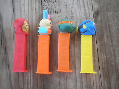 Pez dispenser Dory Iron Man Usahana TMNT Michelangelo Disney Pixar