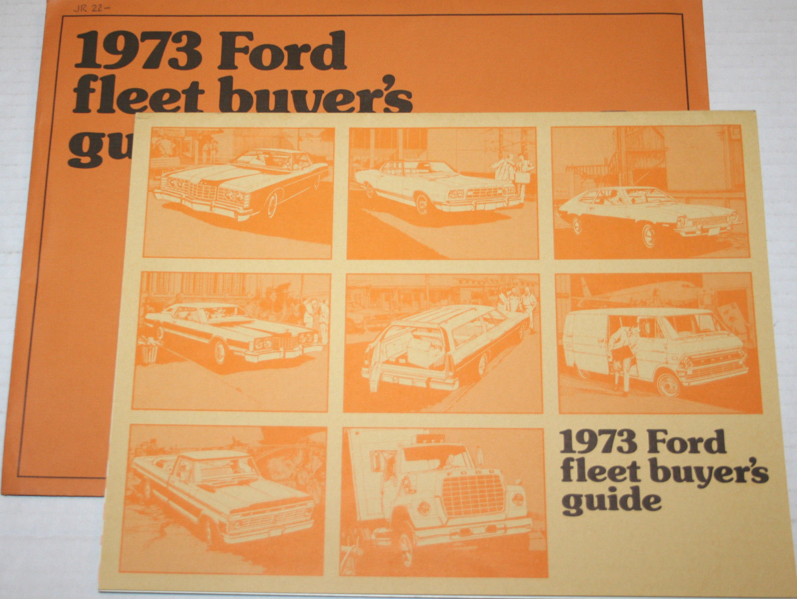 1973 FORD Fleet Buyer''s Guide, Car & Truck 24 page ORIGINAL sales