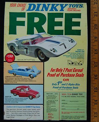dinky cars in boxes