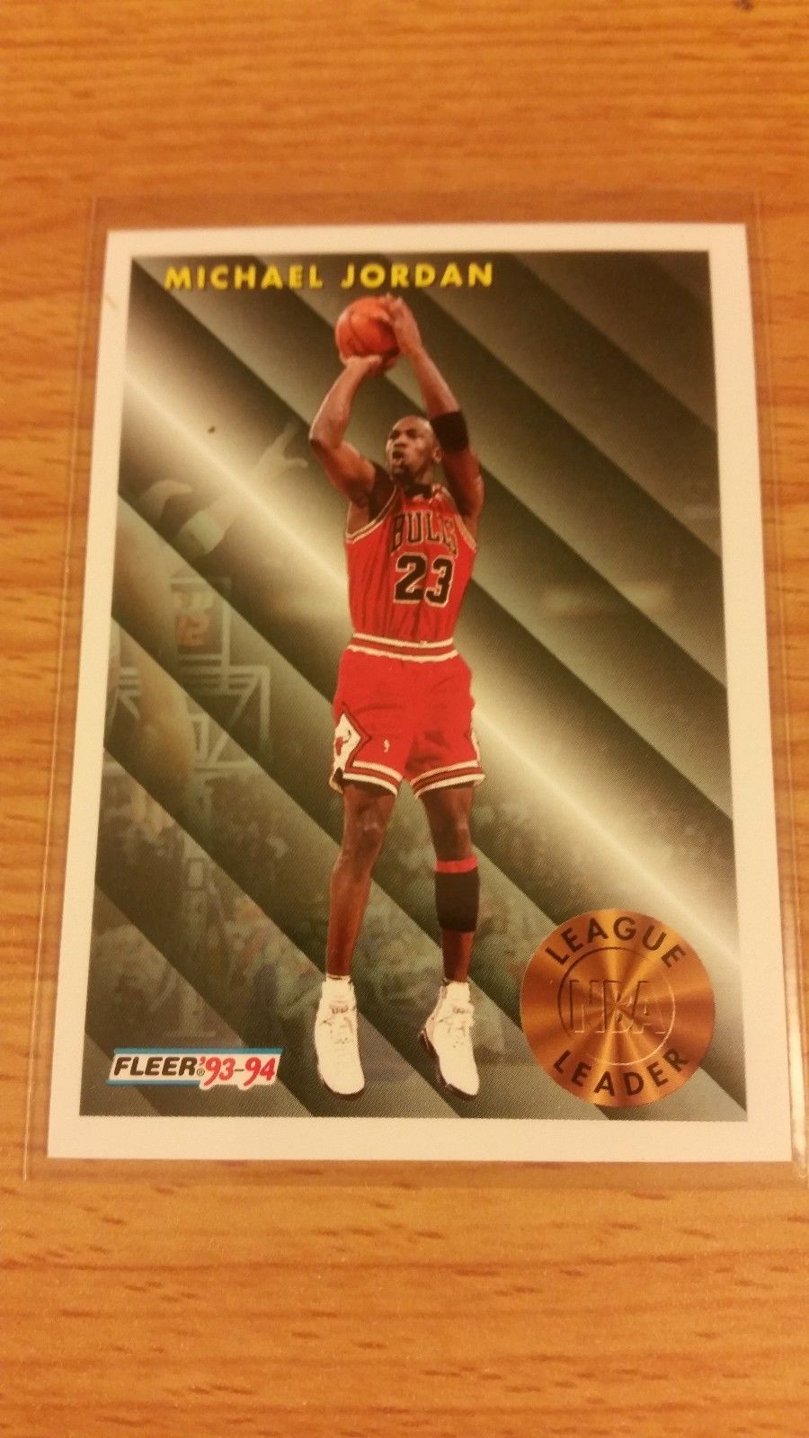 michael jordan 93 94 fleer card