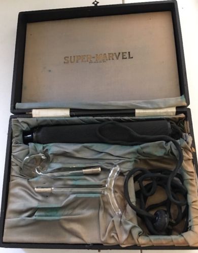 Vintage Super Marvel Violet Ray Machine Medical Quackery Pat Aug