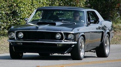 1969 Ford Mustang Black leather and Suede **** 1969 FORD MUSTANG RESTO ...