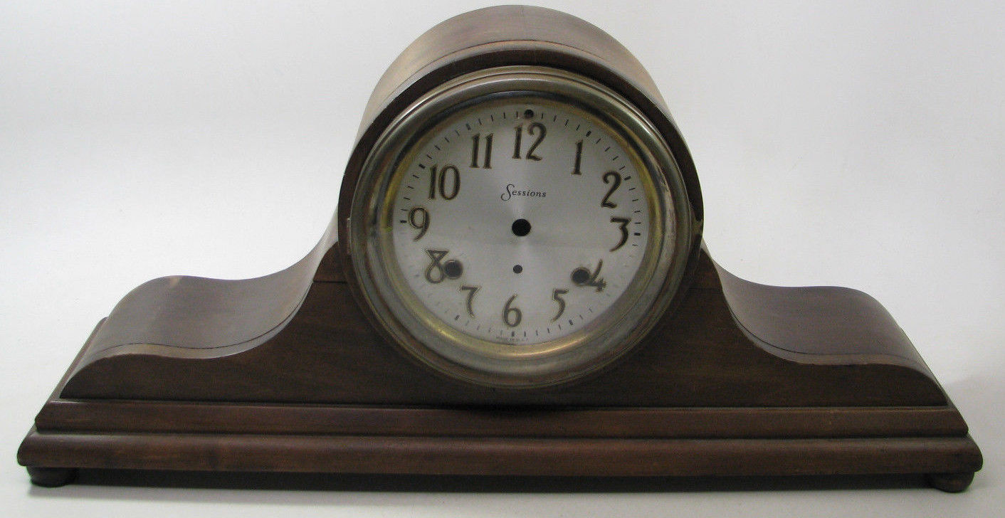 ANTIQUE SESSIONS MANTEL CLOCK CASE DIAL PARTS REPAIR Antique Price