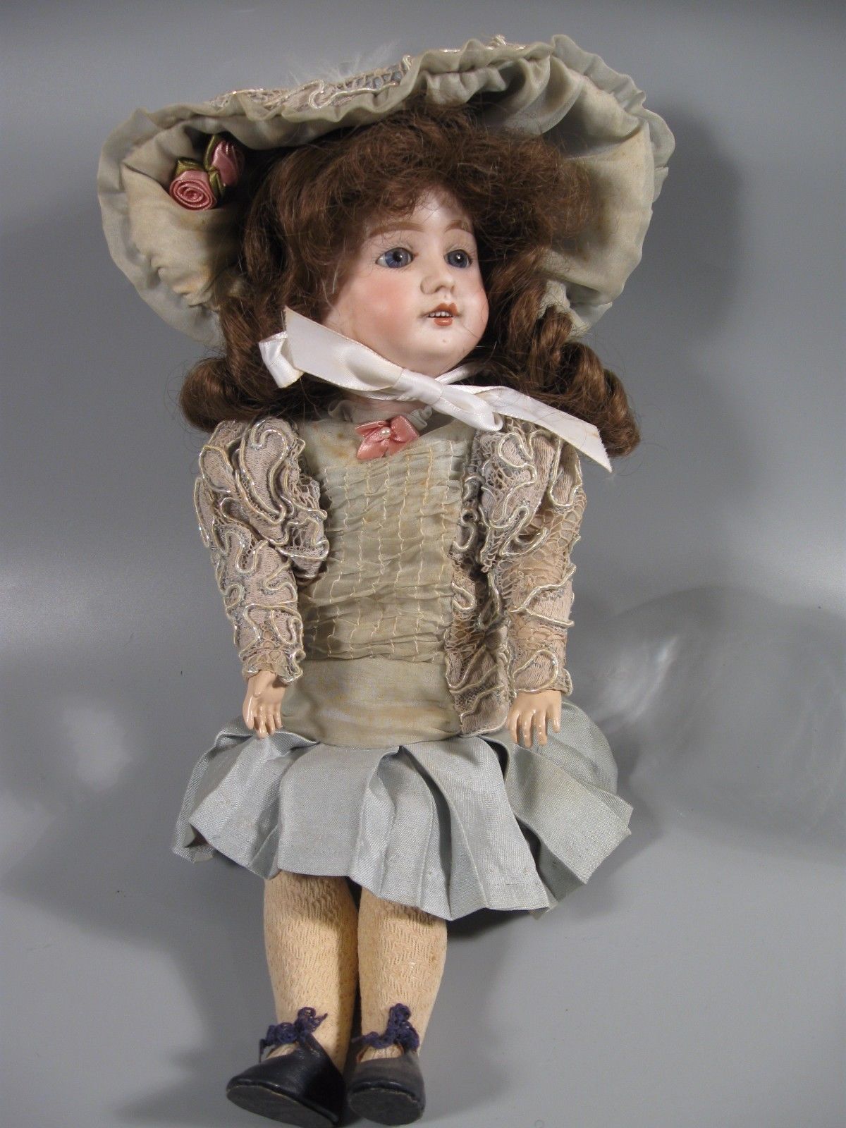 Antique Porcelain Bisque Doll 15" Antique Price Guide Details Page