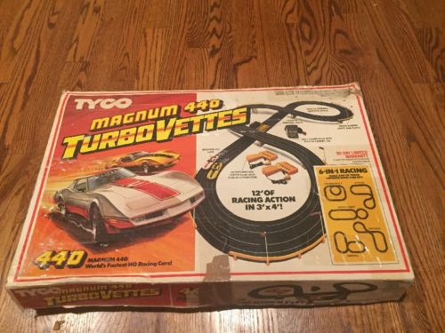vintage tyco slot car sets