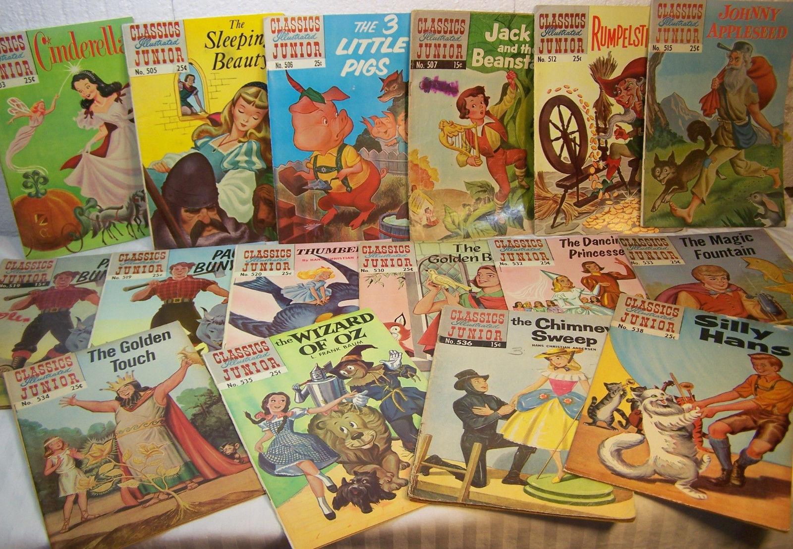 Lot 38 Vintage Classics Illustrated Junior Jr Comic Book Silver Bronze Age Antique Price Guide Details Page