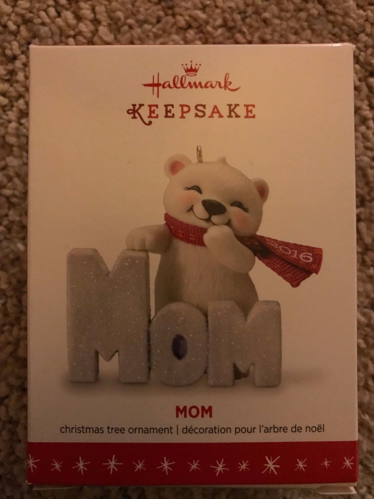 2016 Hallmark Mom Ornament Antique Price Guide Details Page