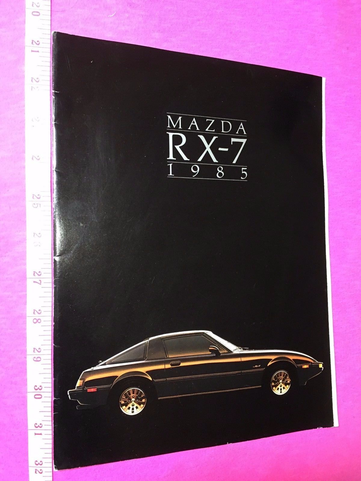 VINTAGE 1985 Mazda RX7 Rx7 Original Sales Brochure / Catalog