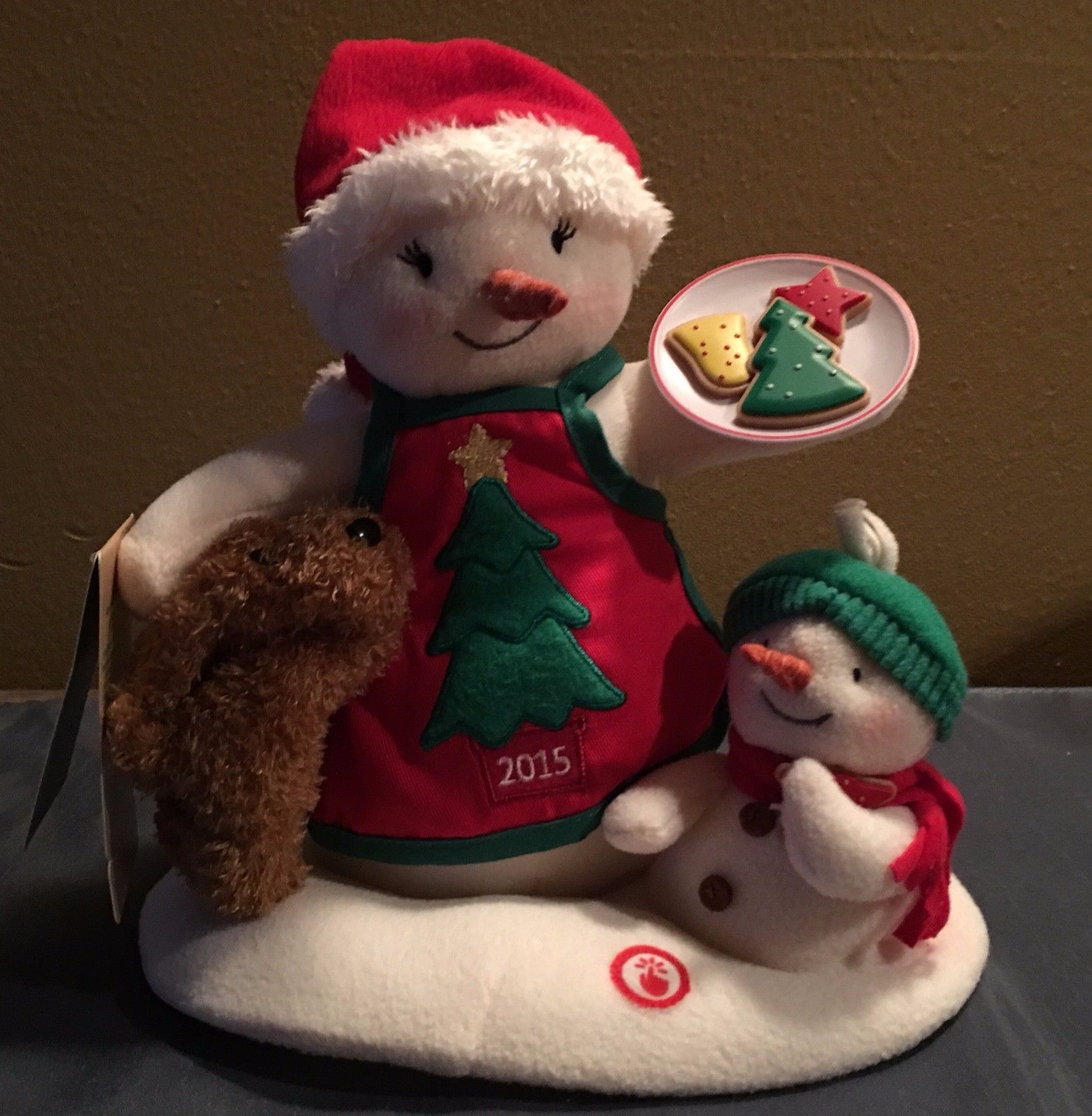 2015 Hallmark Animated NWT Plush Time for Cookies 12th in Series ...