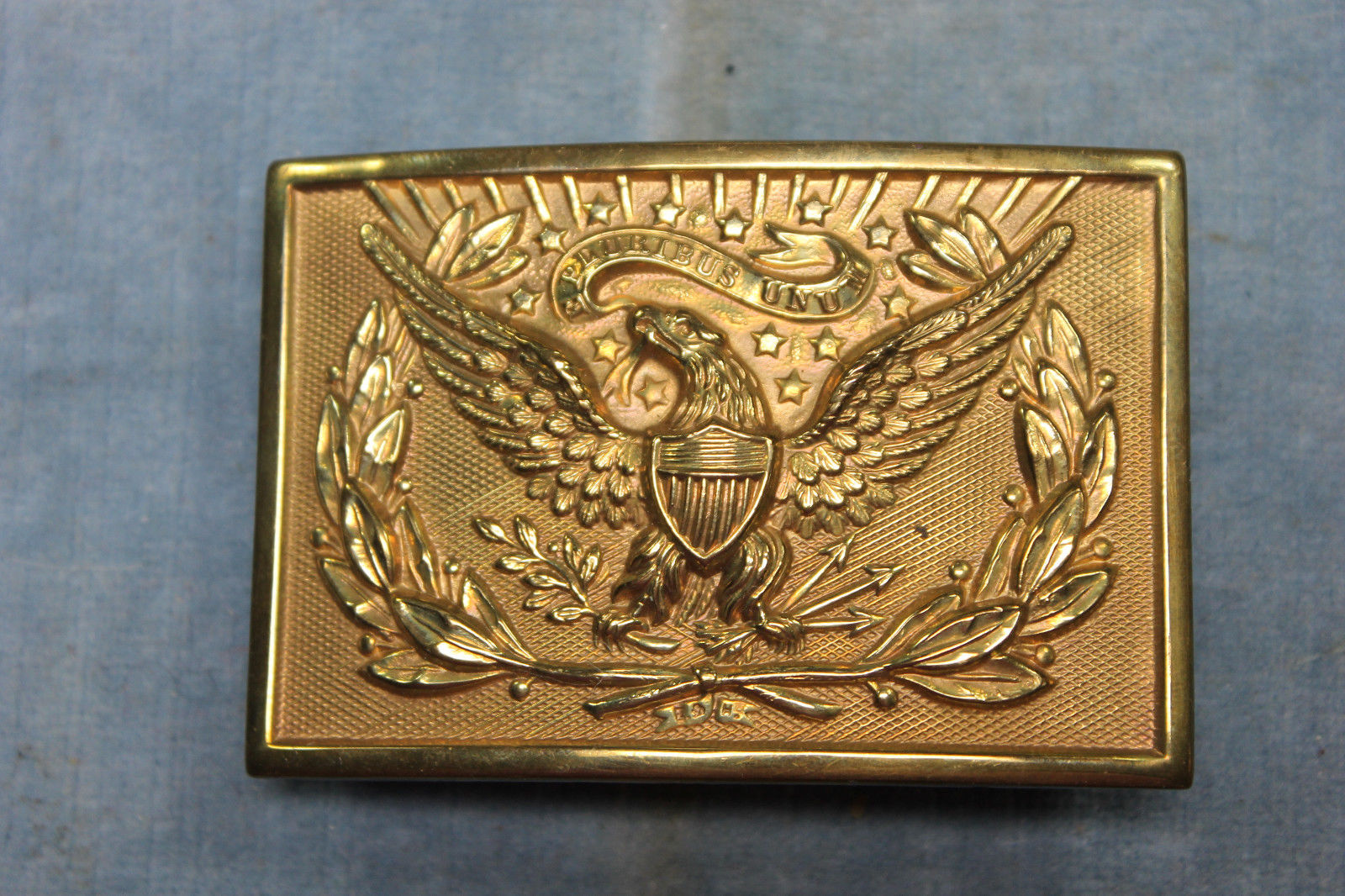 US 1851 OFFICER SWORD BELT PLATE CIVIL WAR OR POST ERA EAGLE BELT ...