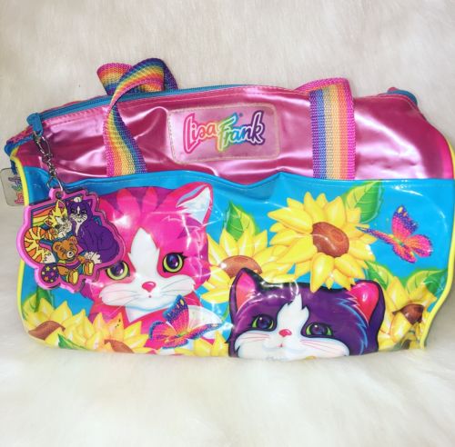 Rare late 80s / 90s Lisa Frank Kissing Fish duffle bag www.grccs.com.my