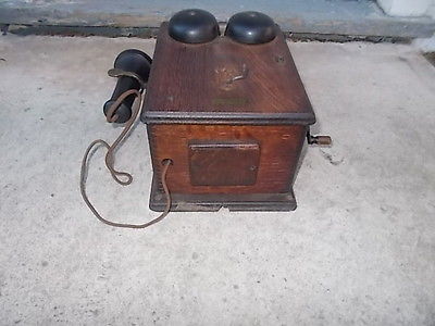 Vintage Western Electric 305 Hand Crank Phone 5 Bar Antique Price Guide Details Page