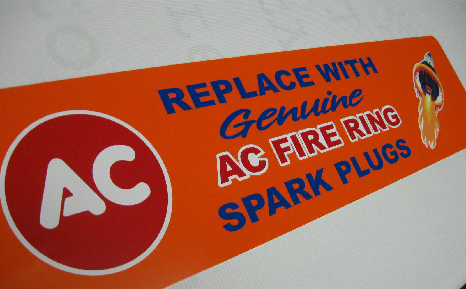 vintage-genuine-ac-delco-fire-ring-spark-plugs-6x24-metal-sign