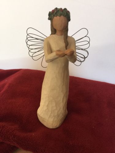 Pre-Owned Willow Tree -- Angel Of Christmas Spirit -- Antique Price Pre-Owned Willow Tree -- Angel Of Christmas Spirit - Pre-Owned Willow Tree -- Angel Of Christmas Spirit -- Antique Price