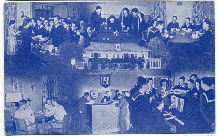 Grosse Ile, Mi. U.S. Naval Air Station Scenes from the USO