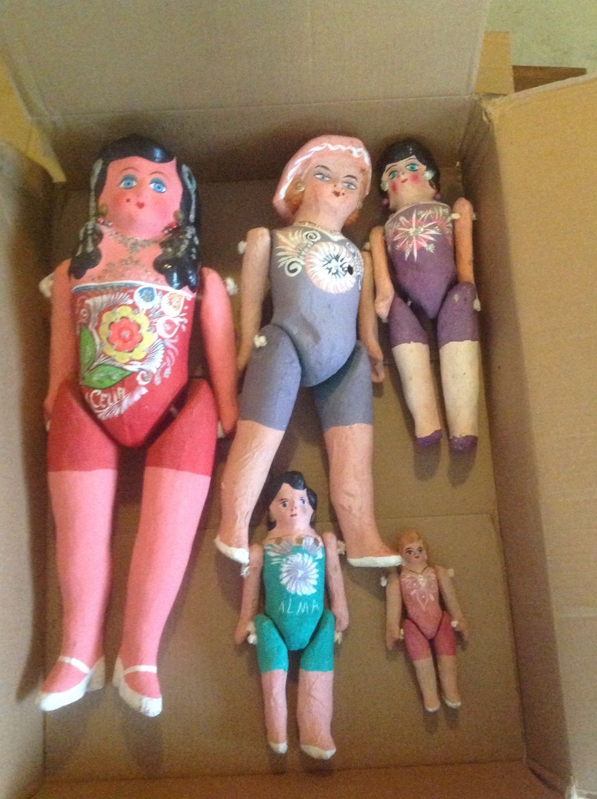 vintage mexican dolls