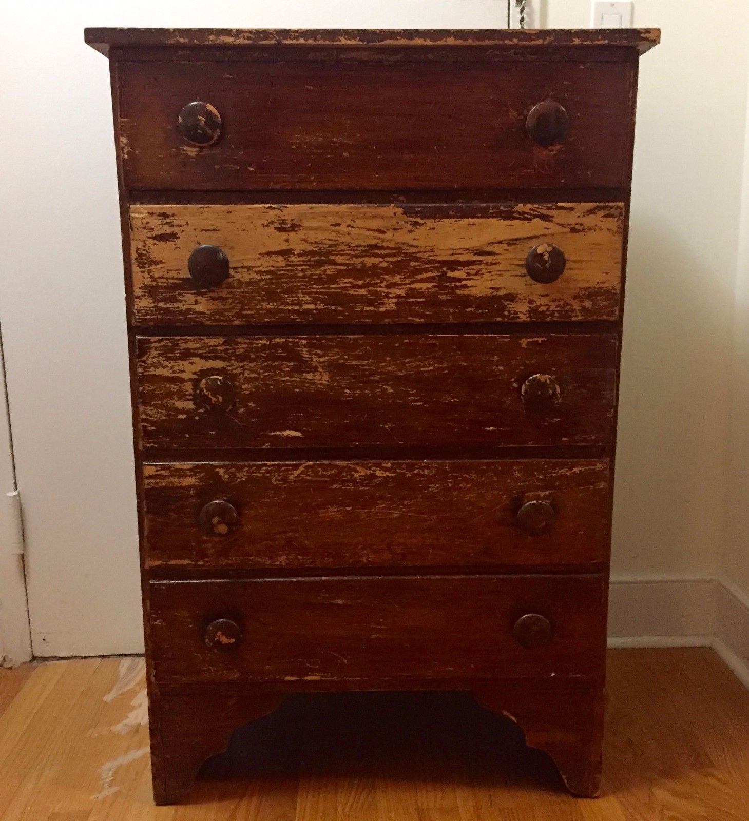 Art Deco Dresser 5 Drawer Antique Price Guide Details Page