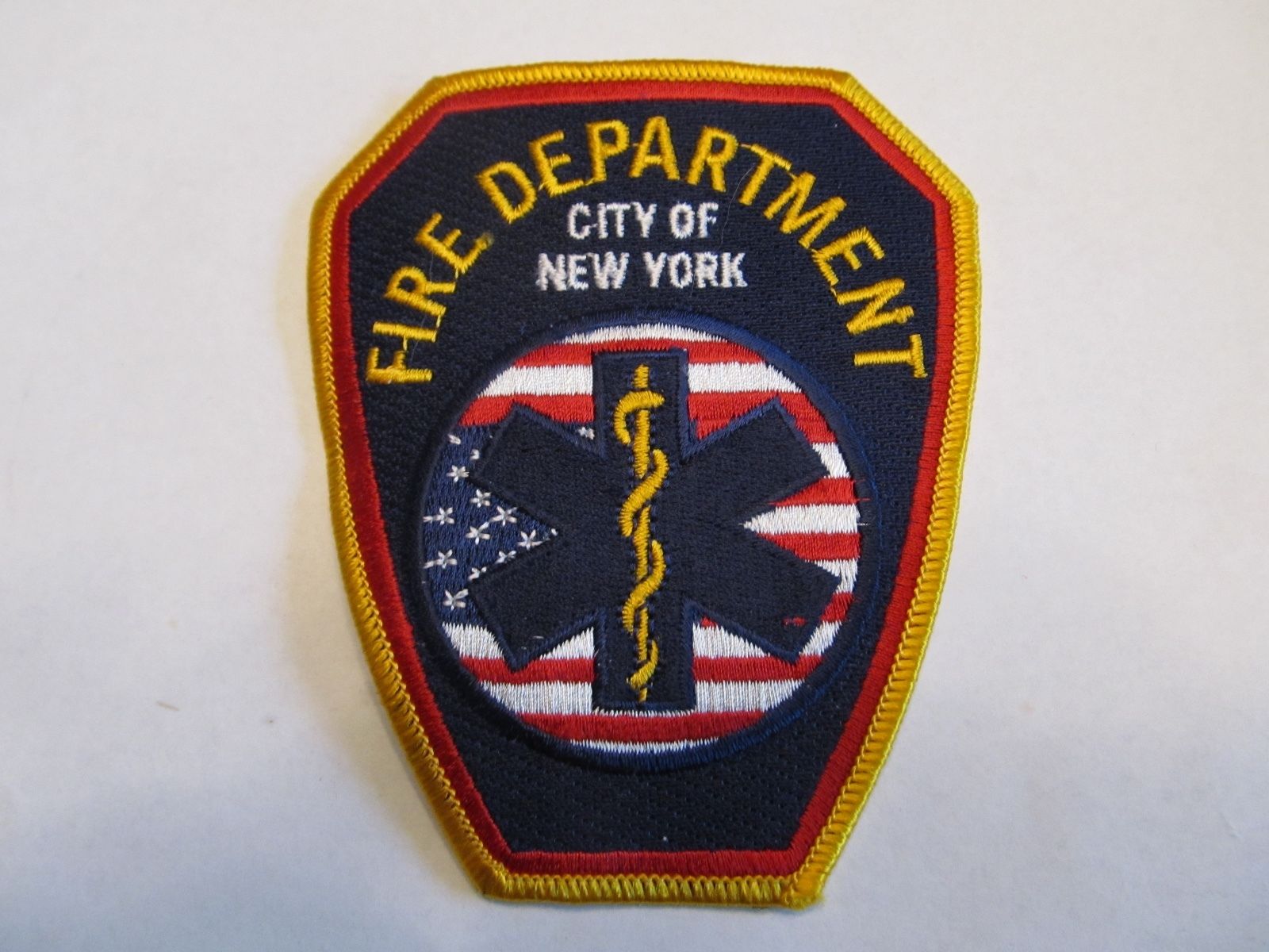 New York City Fire Dept EMT Patch -- Antique Price Guide Details Page