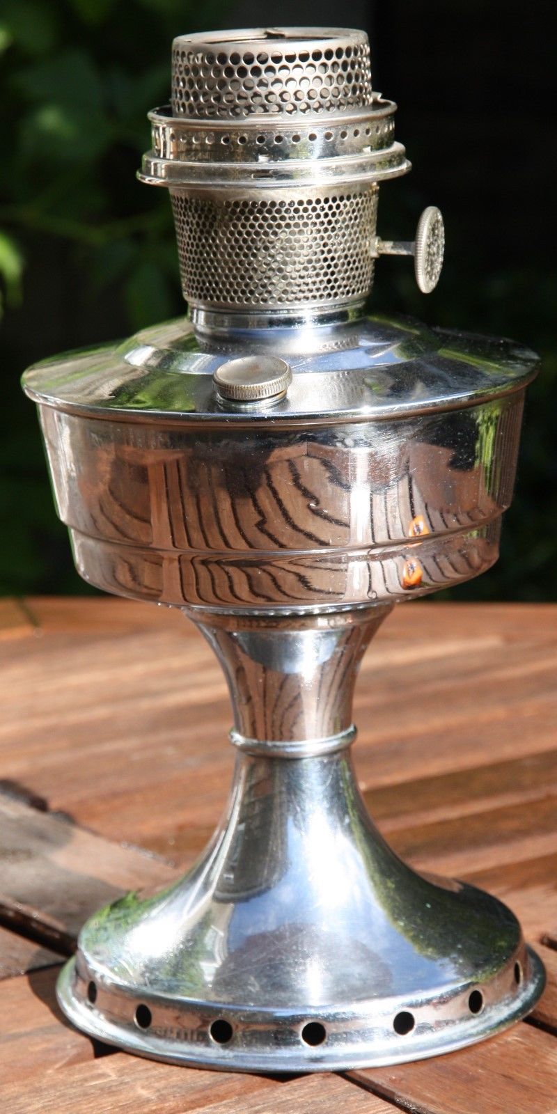 Aladdin Model 12 Incandescent Oil Lamp Silcrom Finish Antique Price